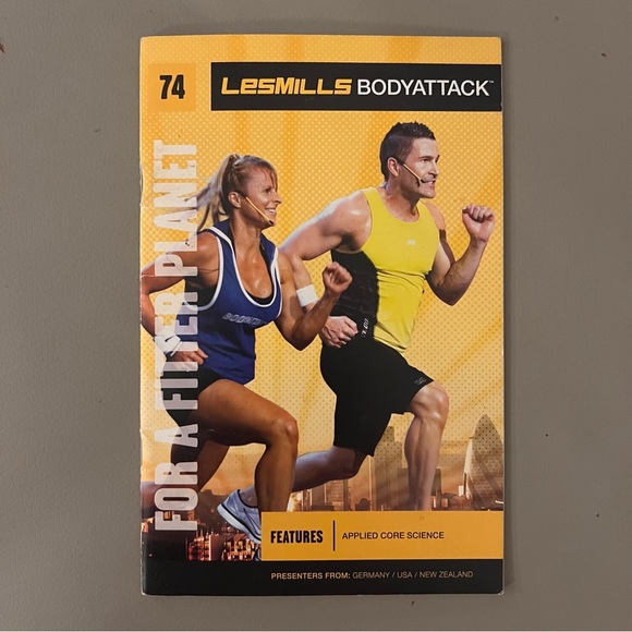 Les Mills BODYATTACK 74 CD, DVD, & Choreography Booklet - Picture 2 of 3